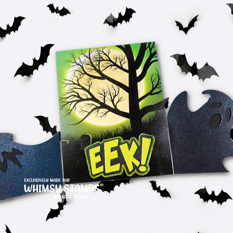 Peeking Ghosts Die Set - Whimsy Stamps