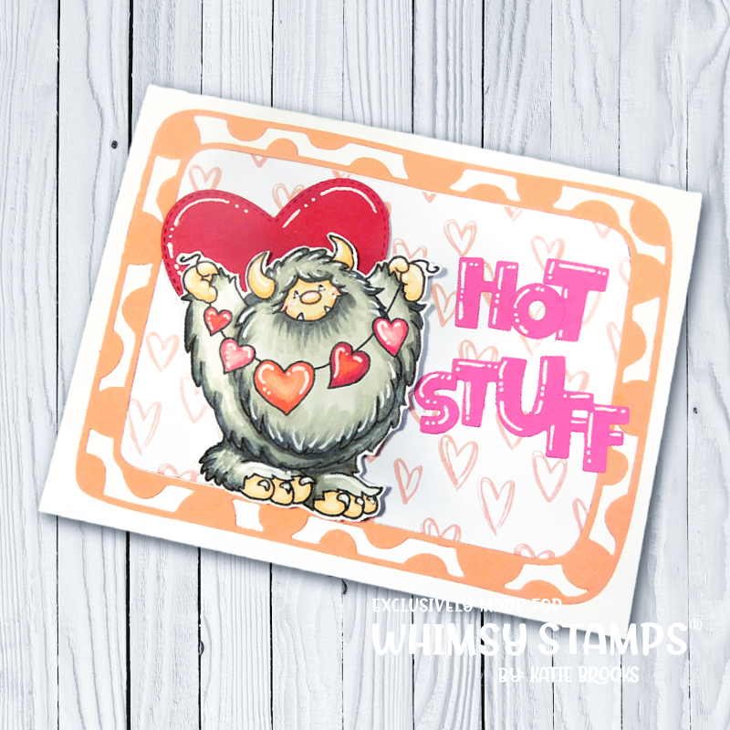 Yeti for Love Clear Stamps - Whimsy Stamps