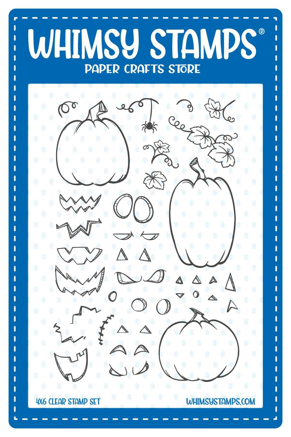 Build a Jack-o-Lantern Clear Stamps