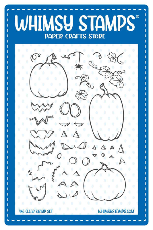 Build a Jack-o-Lantern Clear Stamps