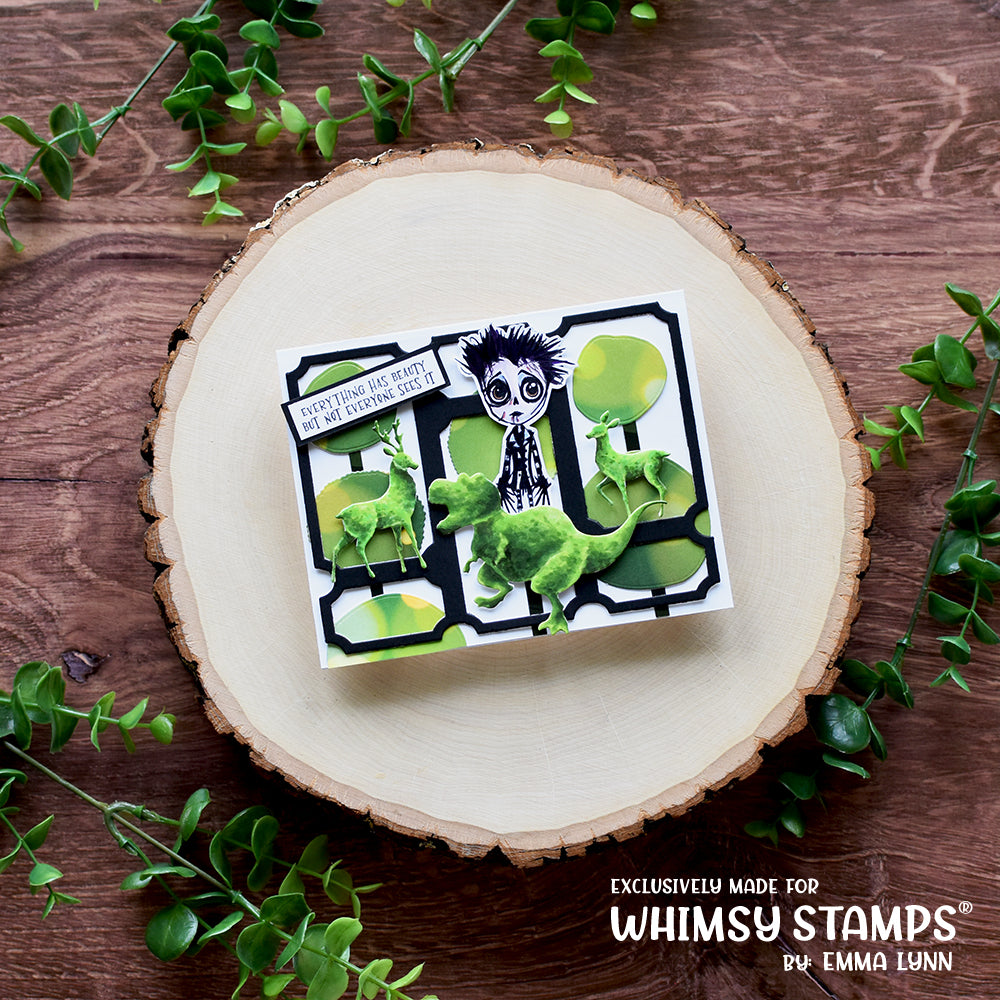 *NEW Edward Clear Stamps - Whimsy Stamps