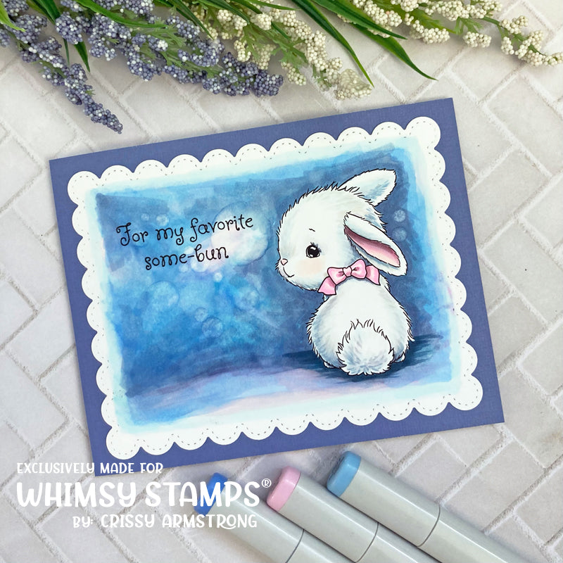 Bunny Cutie - Digital Stamp - Whimsy Stamps