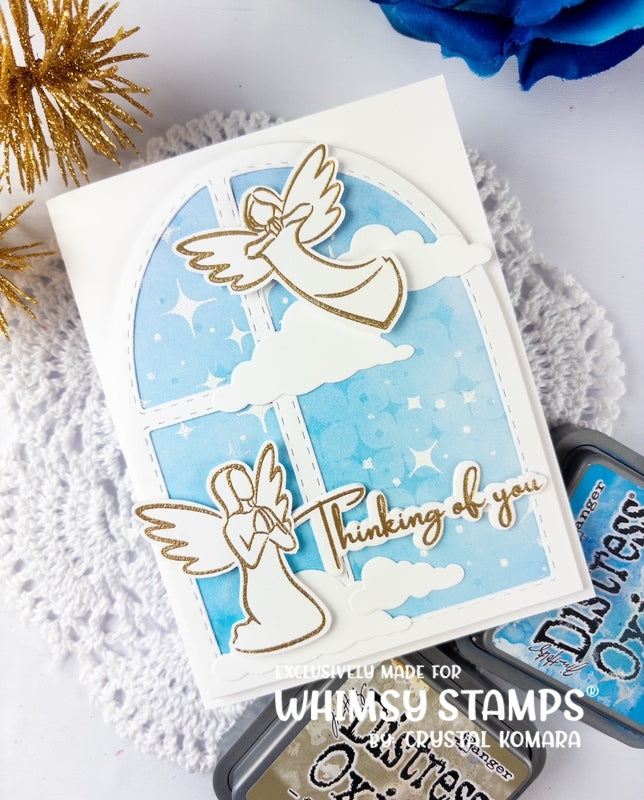 Angelic Outline Die Set - Whimsy Stamps