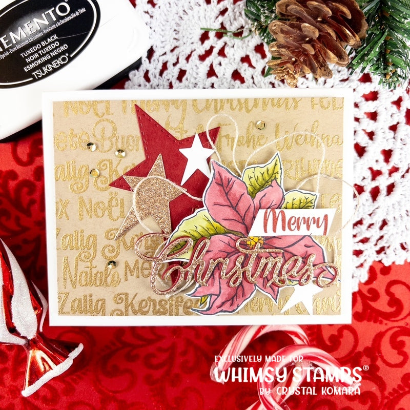 Merry Christmas Around the World Clear Stamps