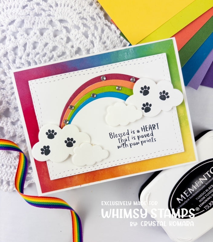 Array of Rainbows Die Set - Whimsy Stamps