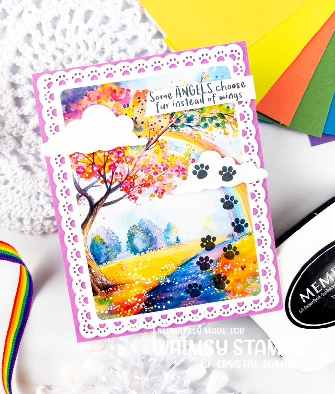 Rainbow Bridge Die Set - Whimsy Stamps