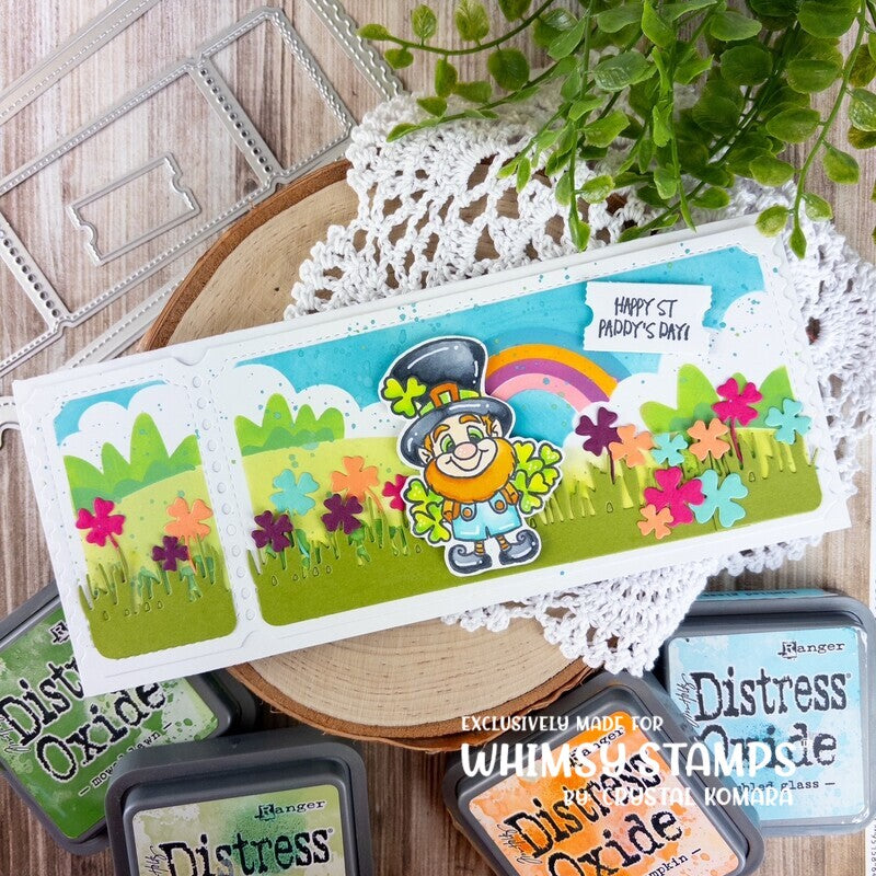 *NEW Terrific Slim Tickets Windows Die Set - Whimsy Stamps