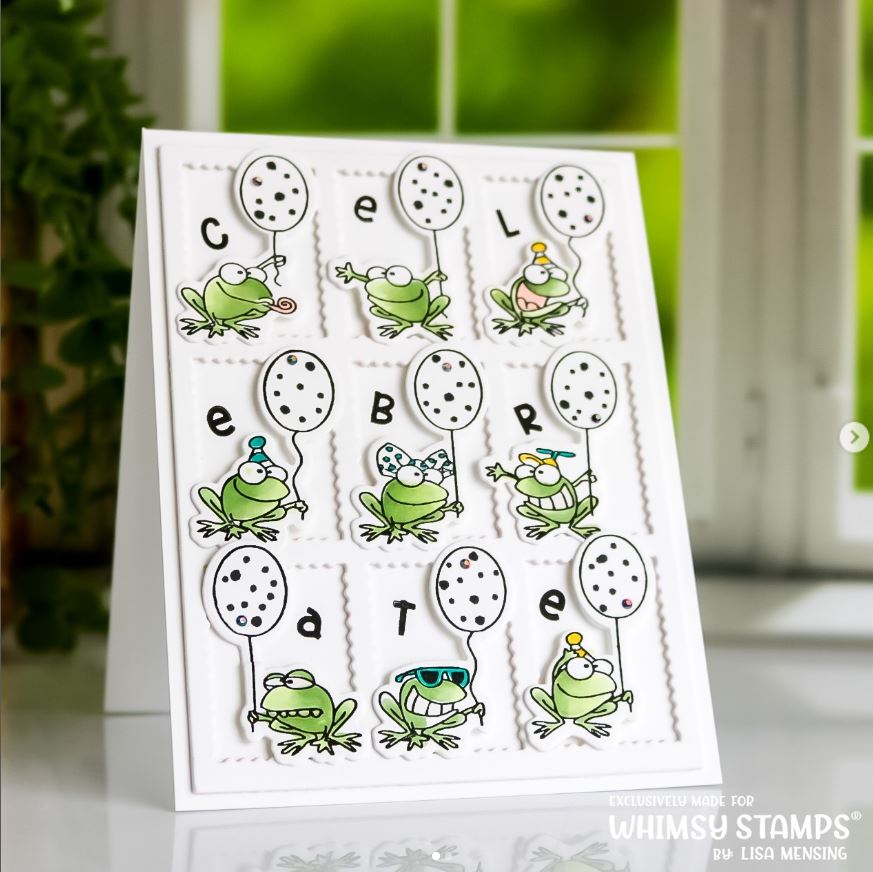 AlFROGabet Clear Stamps - Whimsy Stamps