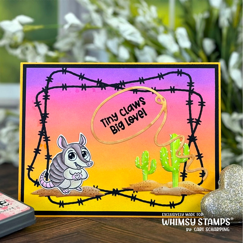 *NEW Arma-delight Clear Stamps - Whimsy Stamps