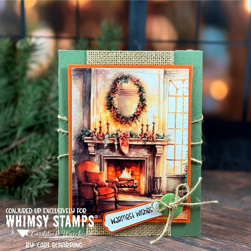 6x6 Paper Pack - Cozy Hearth - Whimsy Stamps