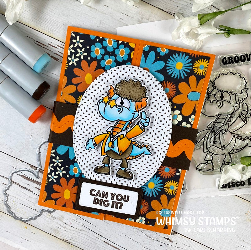 **NEW 6x6 Paper Pack - Retro Vibes - Whimsy Stamps