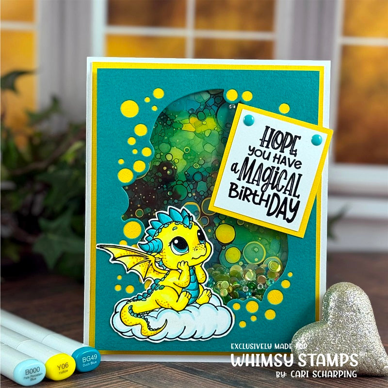 *NEW Dragon Dreams Clear Stamps - Whimsy Stamps