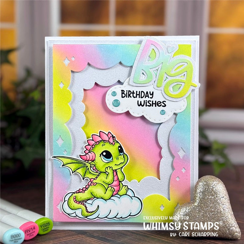 *NEW Dragon Dreams Clear Stamps - Whimsy Stamps