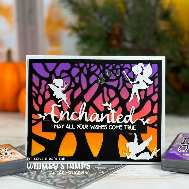 **NEW Enchanted Word Die Set - Whimsy Stamps