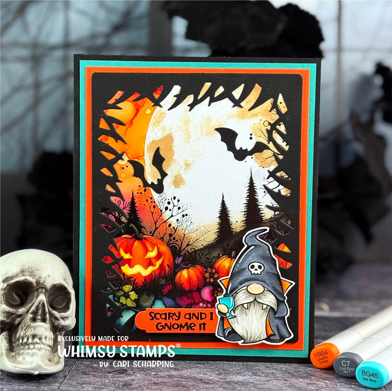 *NEW GnomeOween Clear Stamps - Whimsy Stamps