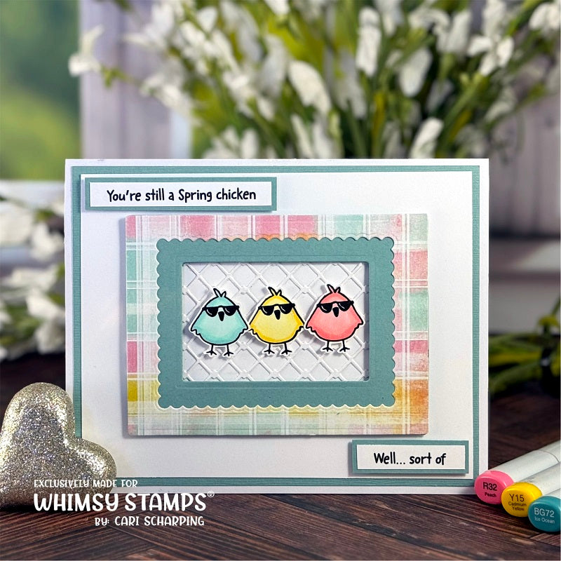 *NEW Hello Friend Clear Stamps - Whimsy Stamps
