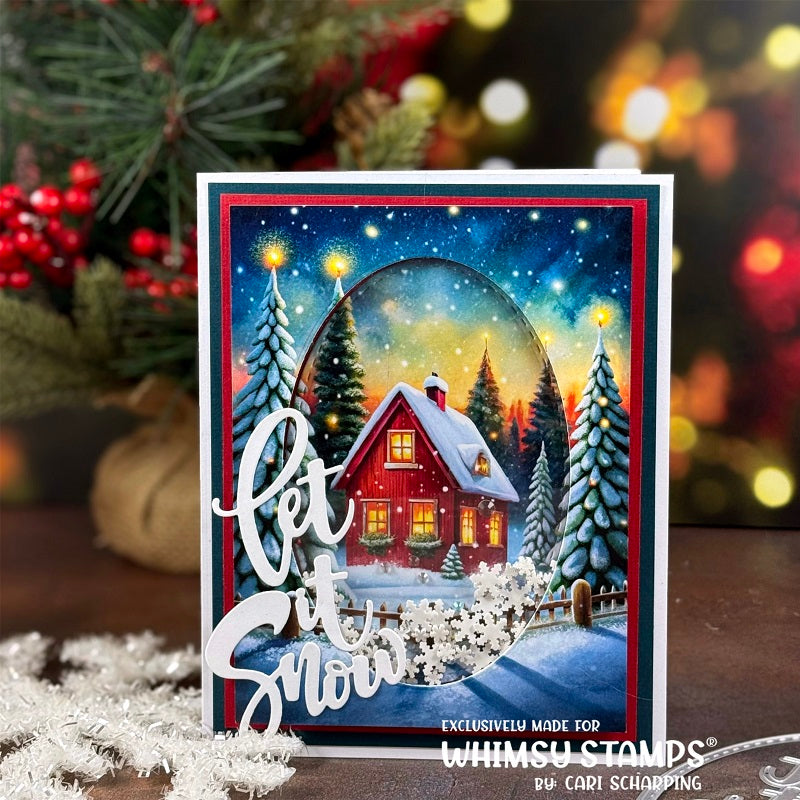 *NEW Quick Card Fronts - Merry Mail - Whimsy Stamps