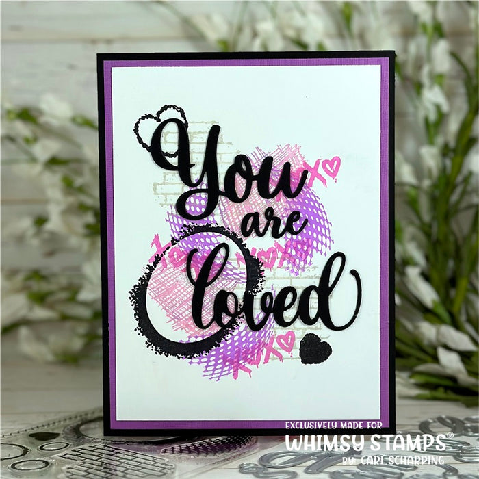 You Are Word Die Set - Whimsy Stamps