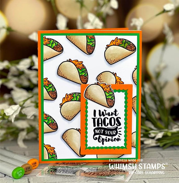 Sentiment Funny Random Funny Food Sentiments Clear Stampsโ Whimsy Stamps