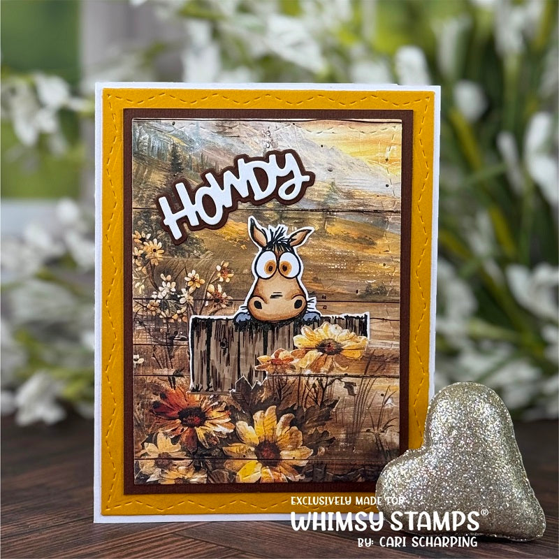 *NEW Emotionally Stable Clear Stamps - Whimsy Stamps