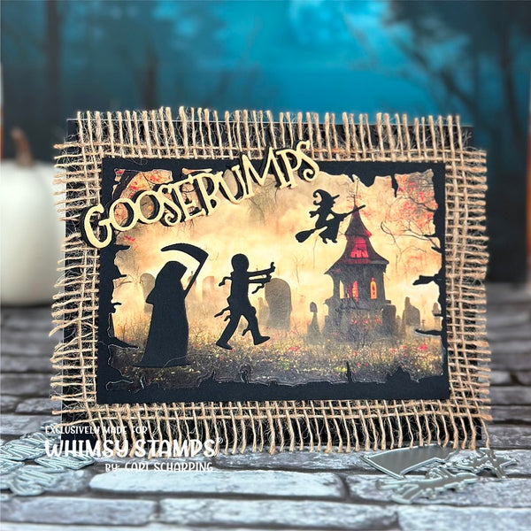 **NEW Slimline Paper Pack - Nightmares - Whimsy Stamps