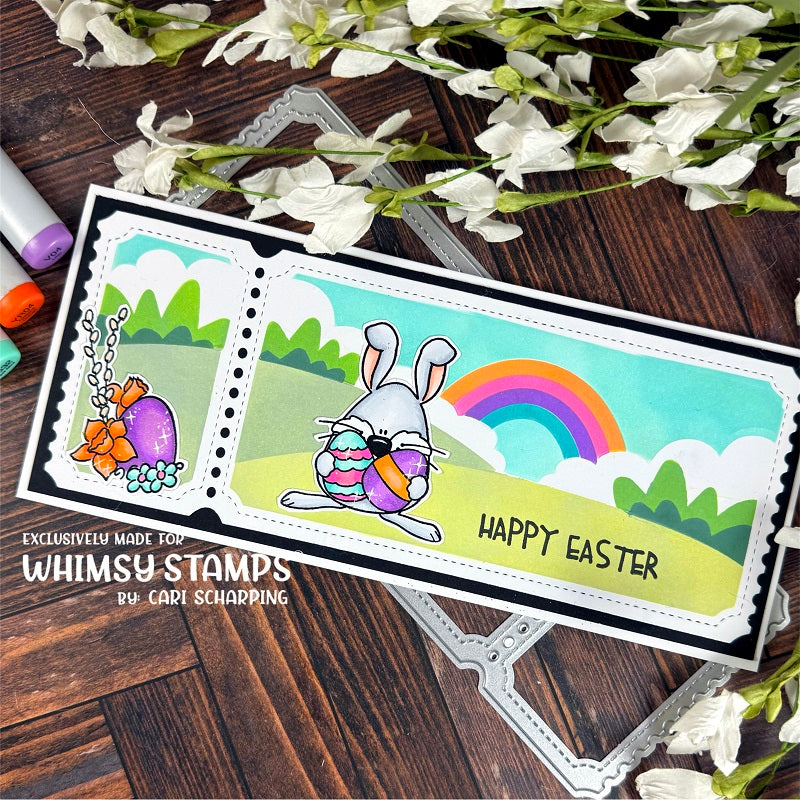 *NEW Terrific Slim Tickets Die Set - Whimsy Stamps