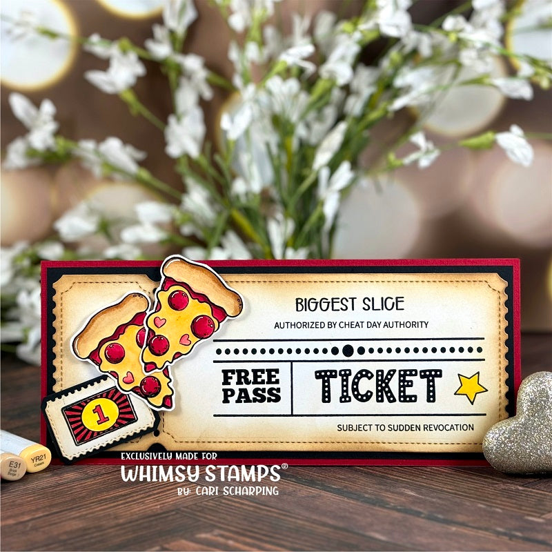 *NEW Terrific Slim Tickets Die Set - Whimsy Stamps