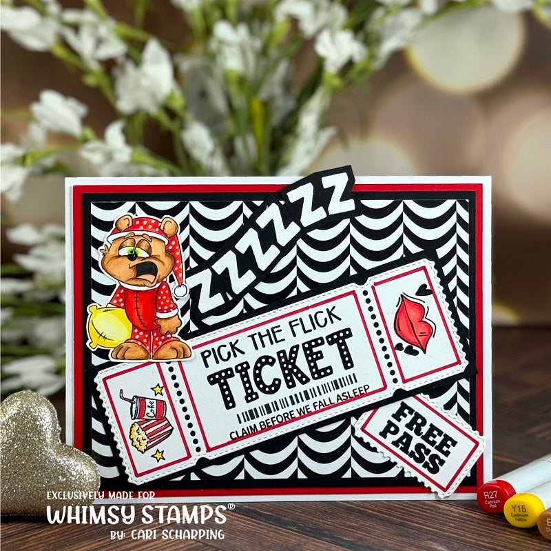 *NEW Terrific Slim Tickets Die Set - Whimsy Stamps