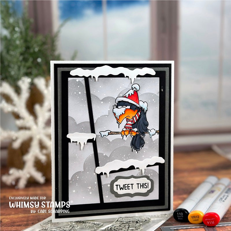 Santa Sneaking Die Set - Whimsy Stamps