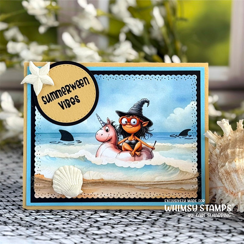 Quick Card Fronts - Summerween - Whimsy Stamps