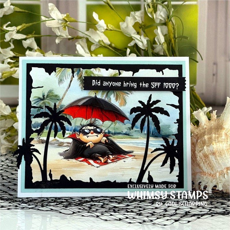 Quick Card Fronts - Summerween - Whimsy Stamps