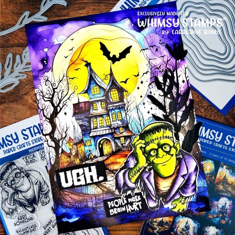 6x6 Paper Pack - Haunted Houses