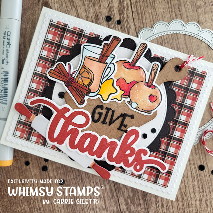 Many Thanks Clear Stamps - Whimsy Stamps