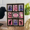 Postage Window Shadows Stencil - Whimsy Stamps