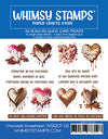 **NEW Quick Card Fronts - A2 Chocolate Sweetheart - Whimsy Stamps