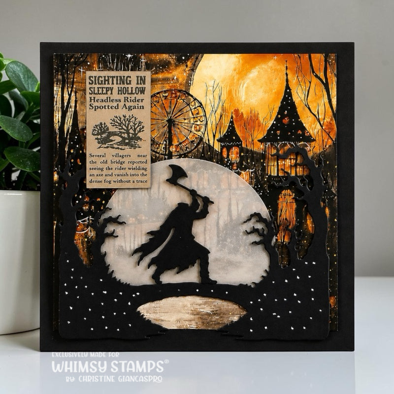 Haunted Herald Clear Stamps