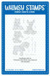 **NEW Christmas Critter Wishes - NoFuss Masks - Whimsy Stamps
