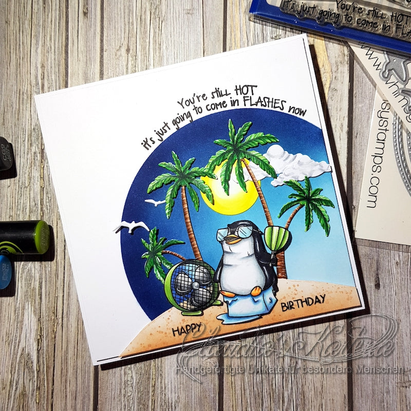 Chilly Penguin - Digital Stamp - Whimsy Stamps