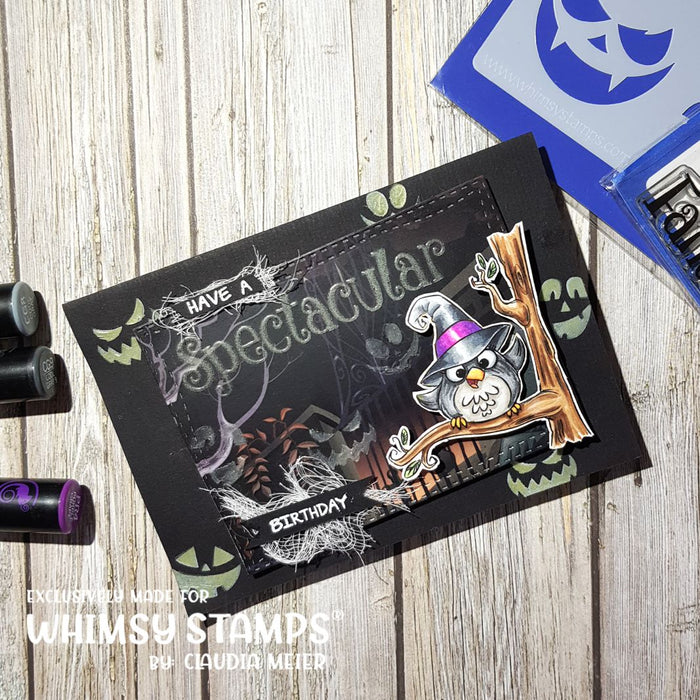 Owl-O-Ween - Digital Stamp - Whimsy Stamps