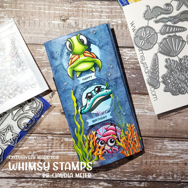 Under the Sea Clear Stamps - Whimsy Stamps