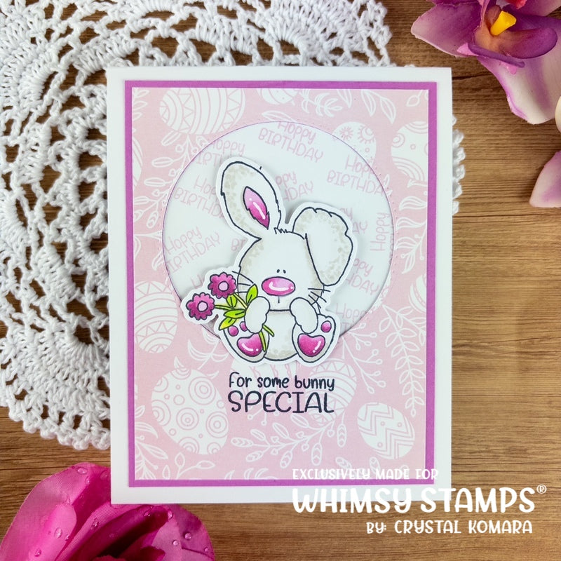 Hoppy Thoughts Outline Die Set - Whimsy Stamps