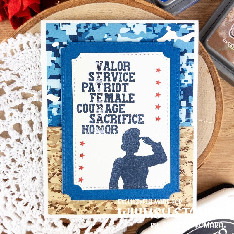 Slimline Paper Pack - Military