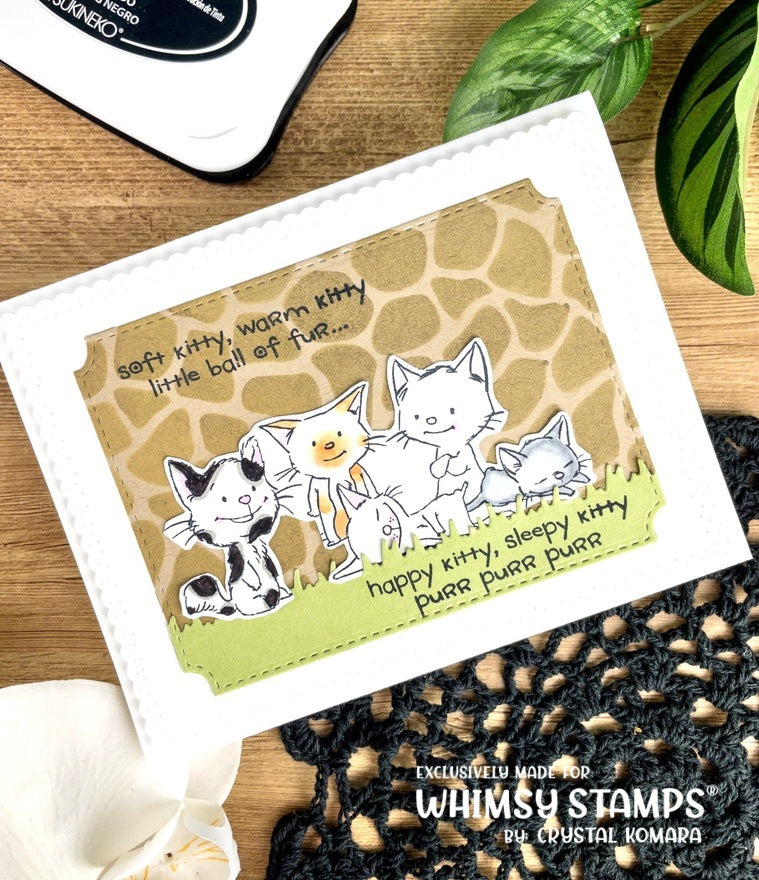 Adopt Don't Shop CATS Clear Stamps