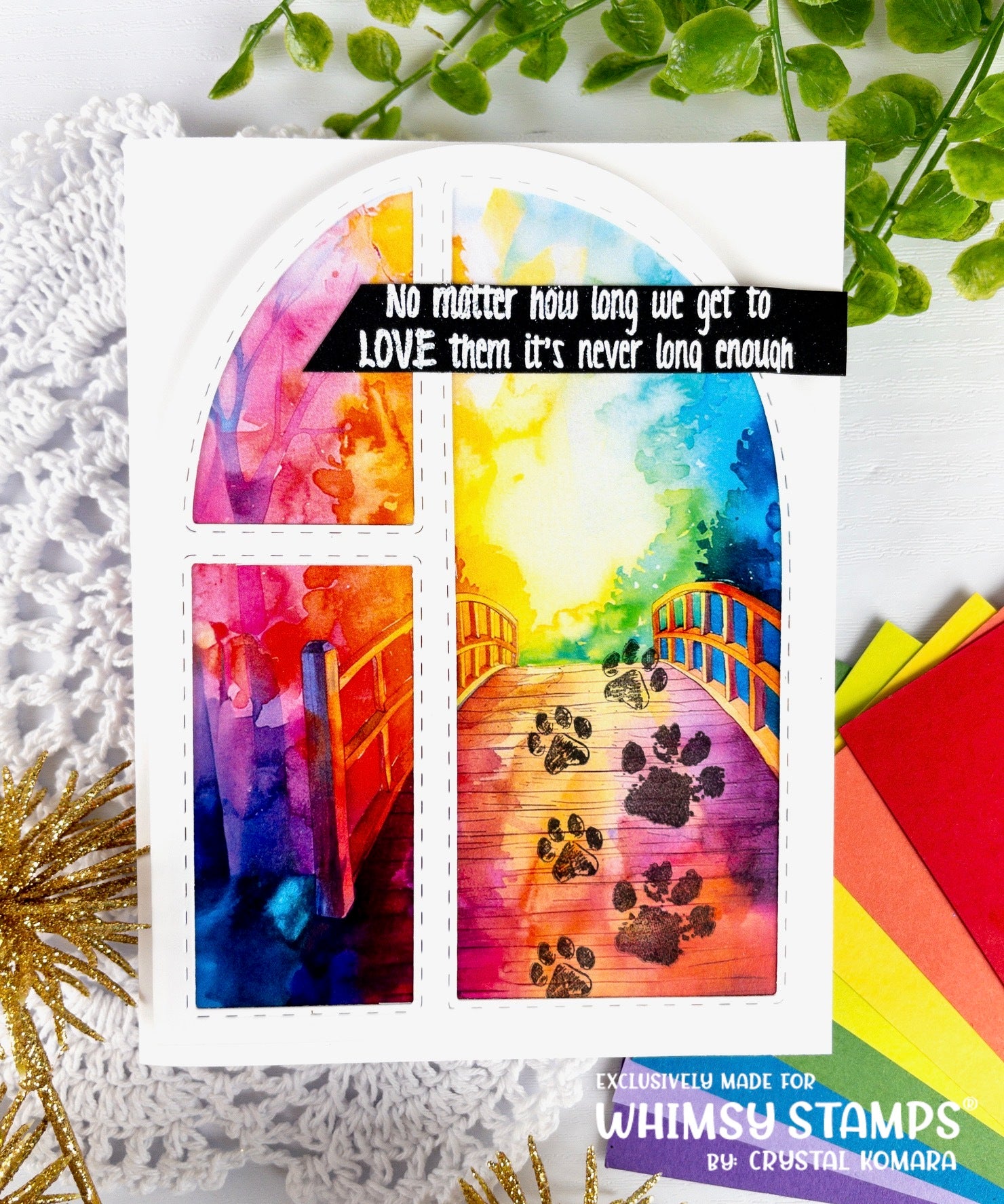 Arched Window Die - Whimsy Stamps