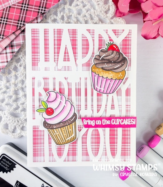 Calories Schmalories Clear Stamps