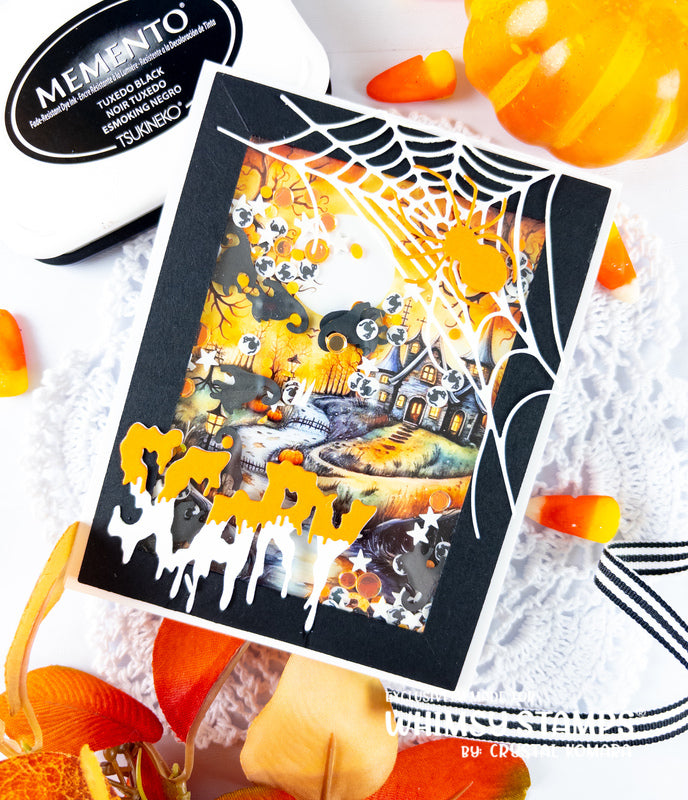 Scary Night Word Die Set - Whimsy Stamps