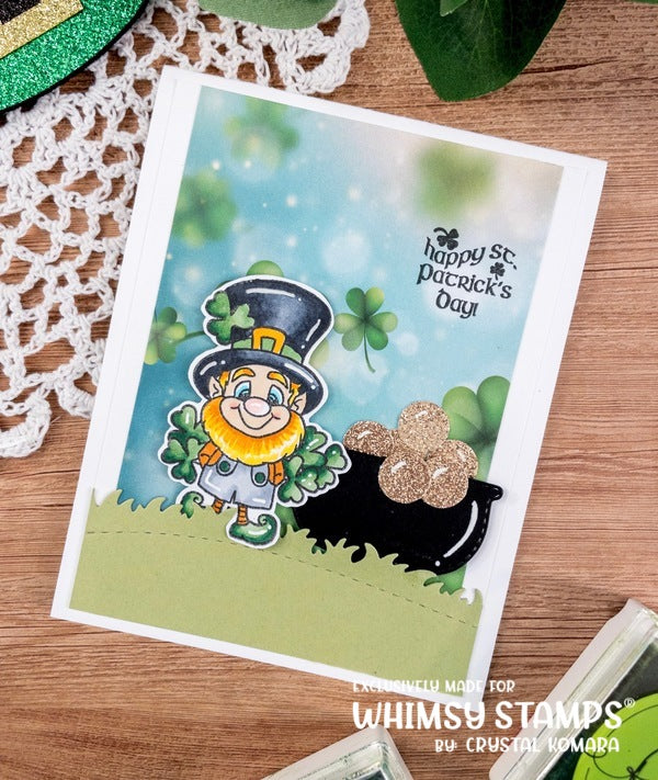 Slimline Paper Pack - St. Patrick's Day - Whimsy Stamps