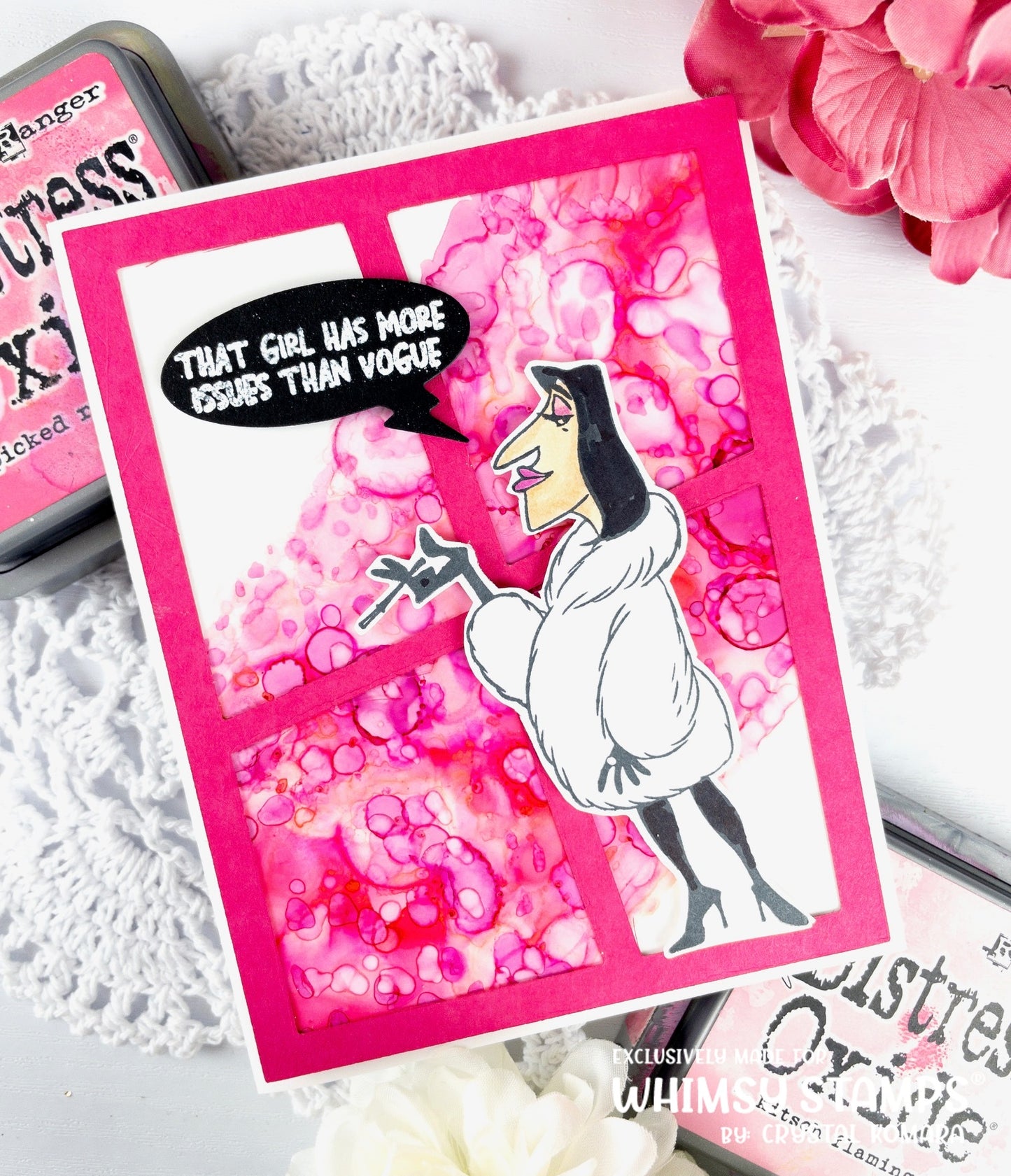 Slay the Day Clear Stamps - Whimsy Stamps
