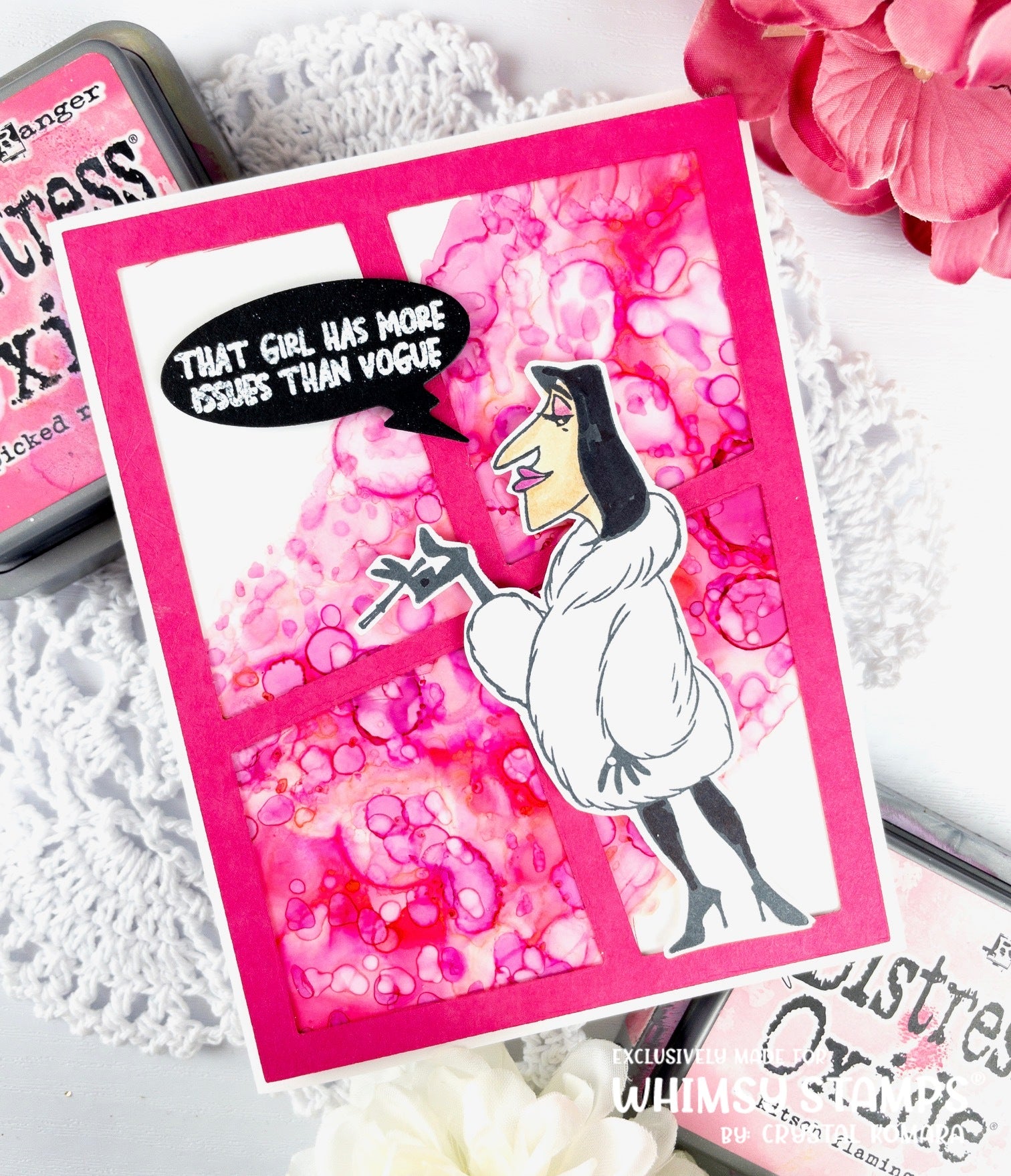 Slay the Day Clear Stamps - Whimsy Stamps