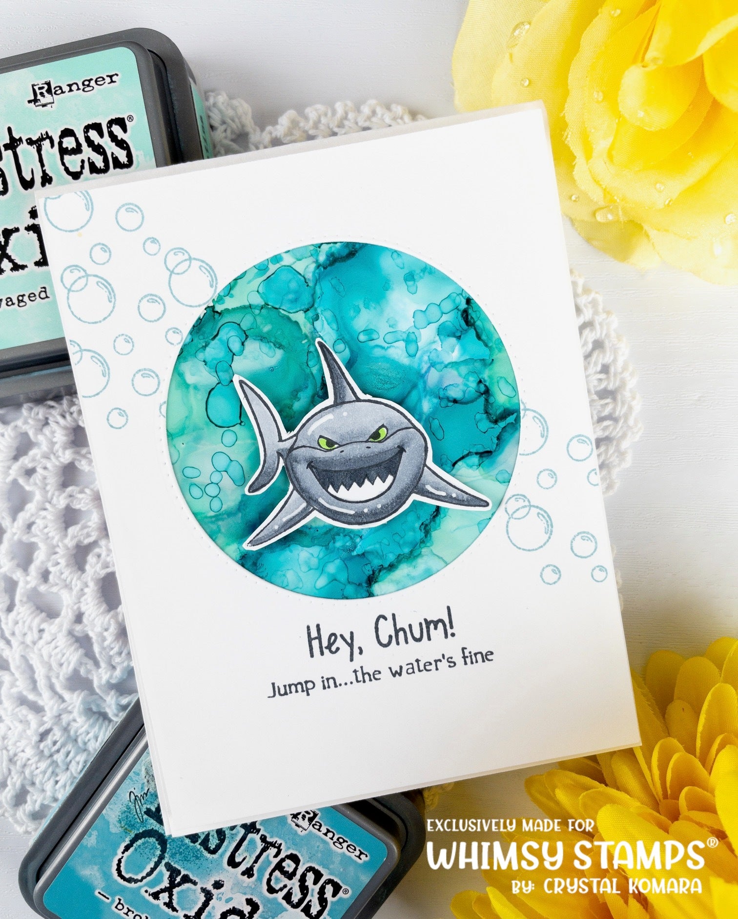 Snark Attack Clear Stamps - Whimsy Stamps